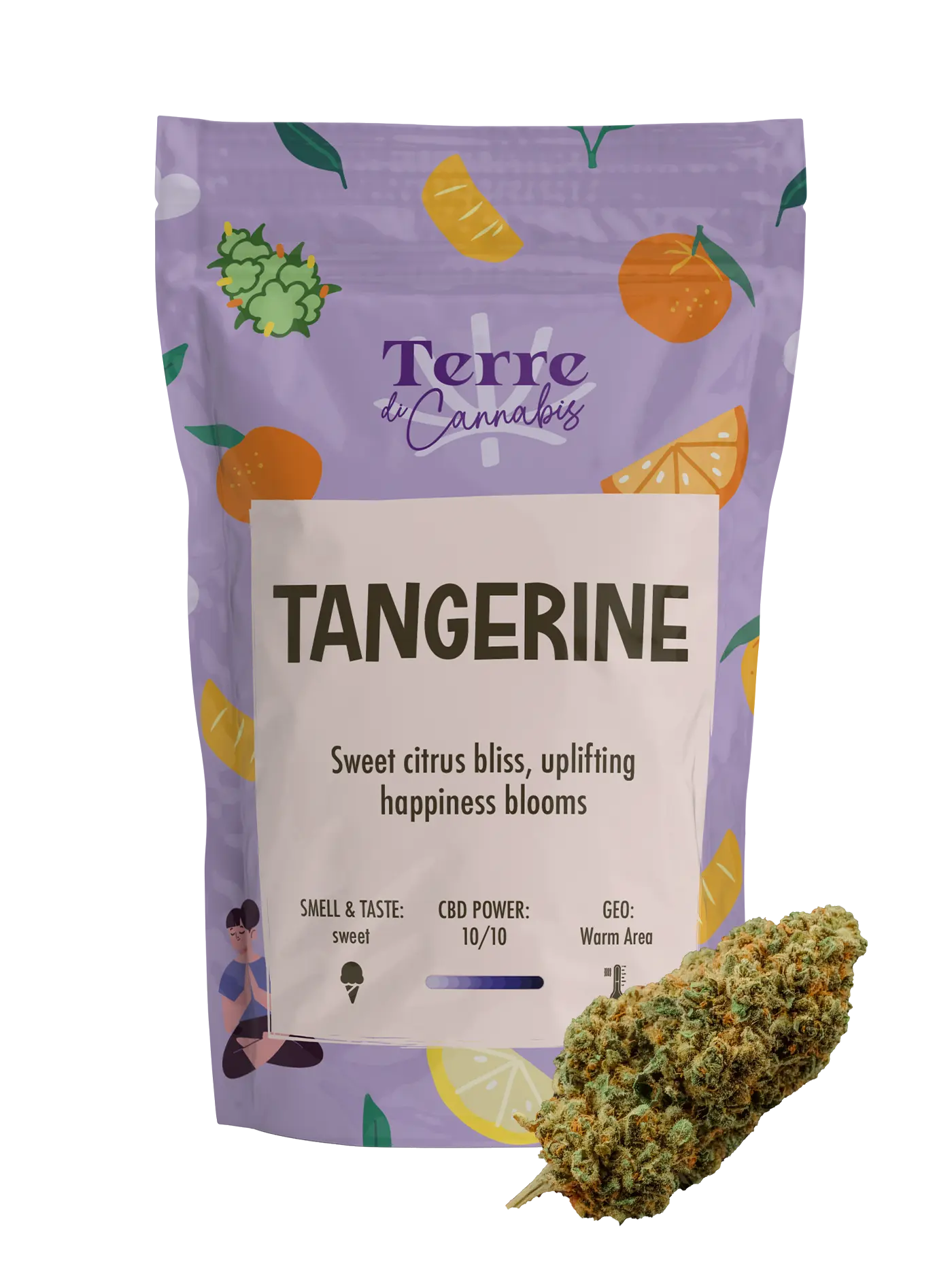Tangerine weed | 20g. | Flores CBD